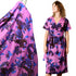 Atelier Jupe - 100% Cotton - Purple and Blue Floral Print